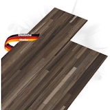 thumbnail of DELUKE® Vinylboden PVC-Dielen selbstklebend wasserfest 2mm Stärke Klebevinylboden Bodenbelag Laminatboden Dekor-Dielen Gestreiftes Braun, 5,02m²