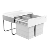 thumbnail of Hailo Abfallsammler 3644701 TR Swing Raumspar-Tandem-S 18 + 12 Liter