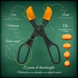 thumbnail of La Croquetera - Set mit multifunktionalem Utensil mit 4 austauschbaren Formen und 40 Aufbewahrungstabletts für Kroketten in Orange