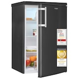 thumbnail of Exquisit Kühlschrank ohne Gefrierfach, 127 Liter, 39 dB, wechselbarer Türanschlag, 3 Glasablagen, KS16-V-H-040E inoxlook-az