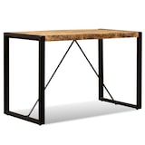 thumbnail of vidaXL Esszimmertisch Raues Mangoholz Massiv 120 cm