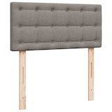 thumbnail of vidaXL Boxspringbett mit Matratze Taupe 90x200 cm Stoff