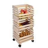 thumbnail of 3tlg. Holz Obsthorde rollbar