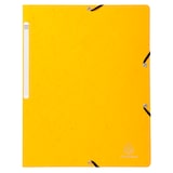 thumbnail of Exacompta - Réf. 5510E - Carton de 50 chemises à élastiques sans rabat - dimensions 24 x 32 cm pour documents au format A4 - 10 couleurs assorties
