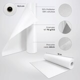 thumbnail of Papel Camilla Fiselina Extrasuave 58 cm x 50 m | 3 Rollos Precortados cada 40 cm