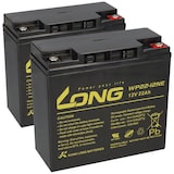 thumbnail of Ersatzakku für Alber E-Fix und Adventure 2x Kung Long 12V 22Ah Bleiakku Zyklenfest AGM