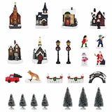 thumbnail of vidaXL Kerst Tafeldecoratie Multikleur Kunststof