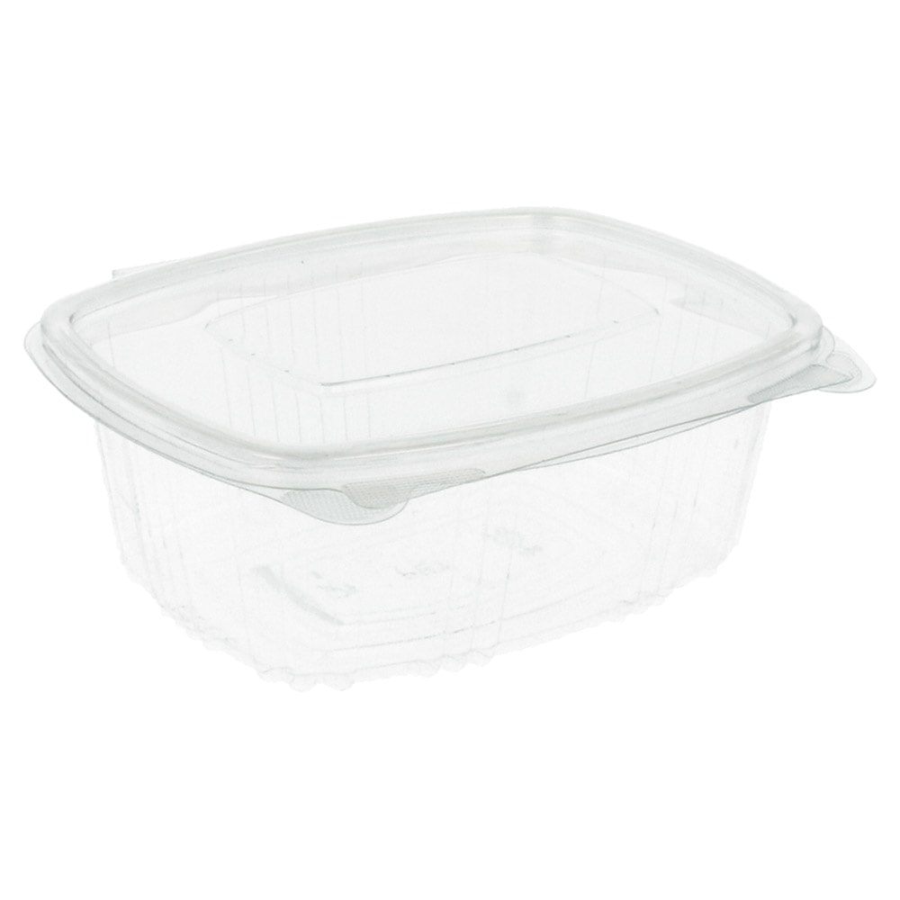 500 Unités - Récipients + Couvercle 500 Ml 14,5X11,5X5,4 Cm Transparent Rpet - Garcia de Pou