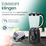 thumbnail of Emerio Blender 1.5L - Smoothie Maker met 2 Snelheden - RVS Messen en Vaatwasmachinebestendig - 500W - BL-124816.8 - Zwart