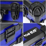 thumbnail of HMF 15502-05 Transportkoffer mit Rasterschaumstoff, Universalkoffer, 39 x 29 x 12 cm, Blau