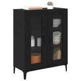thumbnail of vidaXL Sideboard Schwarz Eichen-Optik 69,5 x 34 x 90 cm