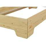 thumbnail of Einzelbett schmal Gästebett 80x200 Massivholz Kiefer Matratze Rollrost 60.56-08M