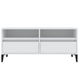 thumbnail of Helloshop26 - Meuble TV multimédia étagère télévision buffet téléviseur salle à manger salon chambre 100 x 34,5 x 44,5 cm bois 02_0025471