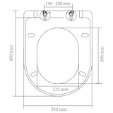 thumbnail of Helloshop26 - Abattant WC à fermeture en douceur Libération rapide carré blanc 02_0002892