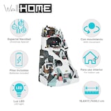 thumbnail of WellHome - Vila de Natal para decoração com luzes LED e movimento 19,6x17,7x30,1cm