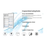 thumbnail of INFINITON Frigorifico Dos Puertas FG-249D14XEA, 204 l, 143 cm, LED Interior, Ciclico, E, Negro