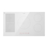 thumbnail of Delicatessa 90 Hybrid Einbaukochfeld Induktion 5 Zonen 7400W Weißes Glas