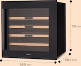 thumbnail of Klarstein Vinsider 36 Built-In Uno Einbau-Weinkühlschrank 36 Flaschen 92 Ltr Edelstahl Schwarz