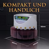 thumbnail of BEITZ BS-9001 | Automatischer Münzzähler & Münzsortierer | Geldzählmaschine für Kleingeld | Zählt & Sortiert Münzen | Münzzählmaschine für EUR