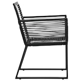 thumbnail of Helloshop26 - Conjunto de comedor exterior de 5 piezas ratán negro y muebles de PVC 02_0014228