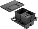 thumbnail of Hailo Abfallsammler 3620651 Separato-K 600 Einsatz 2x 8,5 + 18 Liter Dunkelgrau