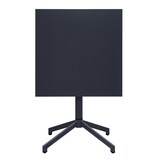 thumbnail of Table à plateau basculant Bolero Porto bleu ardoise 700x750 mm