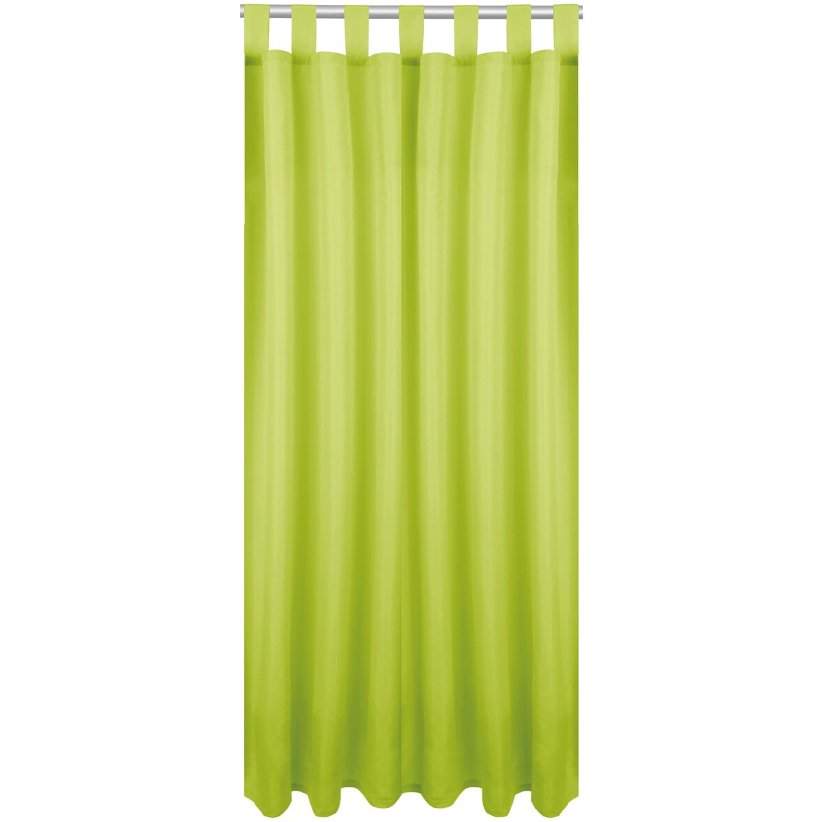 Dekoschal Ellen Schlaufen, 140x145 cm - grün