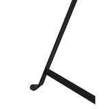 thumbnail of aro Table de bistrot pliante, acier, 50 x 70 cm, rectangulaire, noire