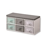 thumbnail of KESPER Kinder-Sitzbank mit Sitzkissen, weiß, FSC