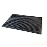 thumbnail of Tapete de barra de goma negra 44 x 30,5 cm 3325