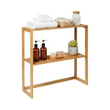 thumbnail of Estante modular em bambu com 2 níveis Canoply 60x57x20cm Natural 7house