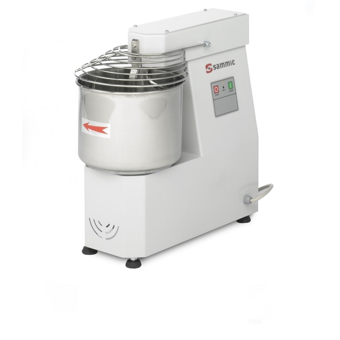 Amasadora de gancho espiral DM-10 monofásica de Sammic
