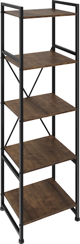 thumbnail of tectake Scaffale Manchester - Legno industriale scuro, rustico - 404154