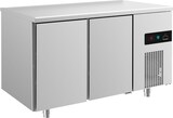 thumbnail of Gastro Kühltisch Umluftkühlung 2 Türen, 1400x700x850mm 281l -2/+8°C