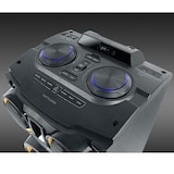 thumbnail of Enceinte Sono Party Box Muse M-1988 DJ, 800W, Effet LED multicolore et clignotante, USB/Bluetooth/Radio FM - 2 AUX, Lumière OVNI