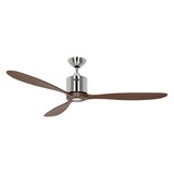 thumbnail of AEROPLAN ECO 132, Ventilatore senza Luce nickel e noce, CasaFan