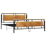 thumbnail of vidaXL Bett Metall 180x200 cm