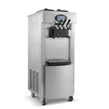 thumbnail of Máquina de helado soft de pie (autoportante), 3 palancas, bomba de aire y con sistema de prerrefrigeración, producción hasta 28L - GLG04L