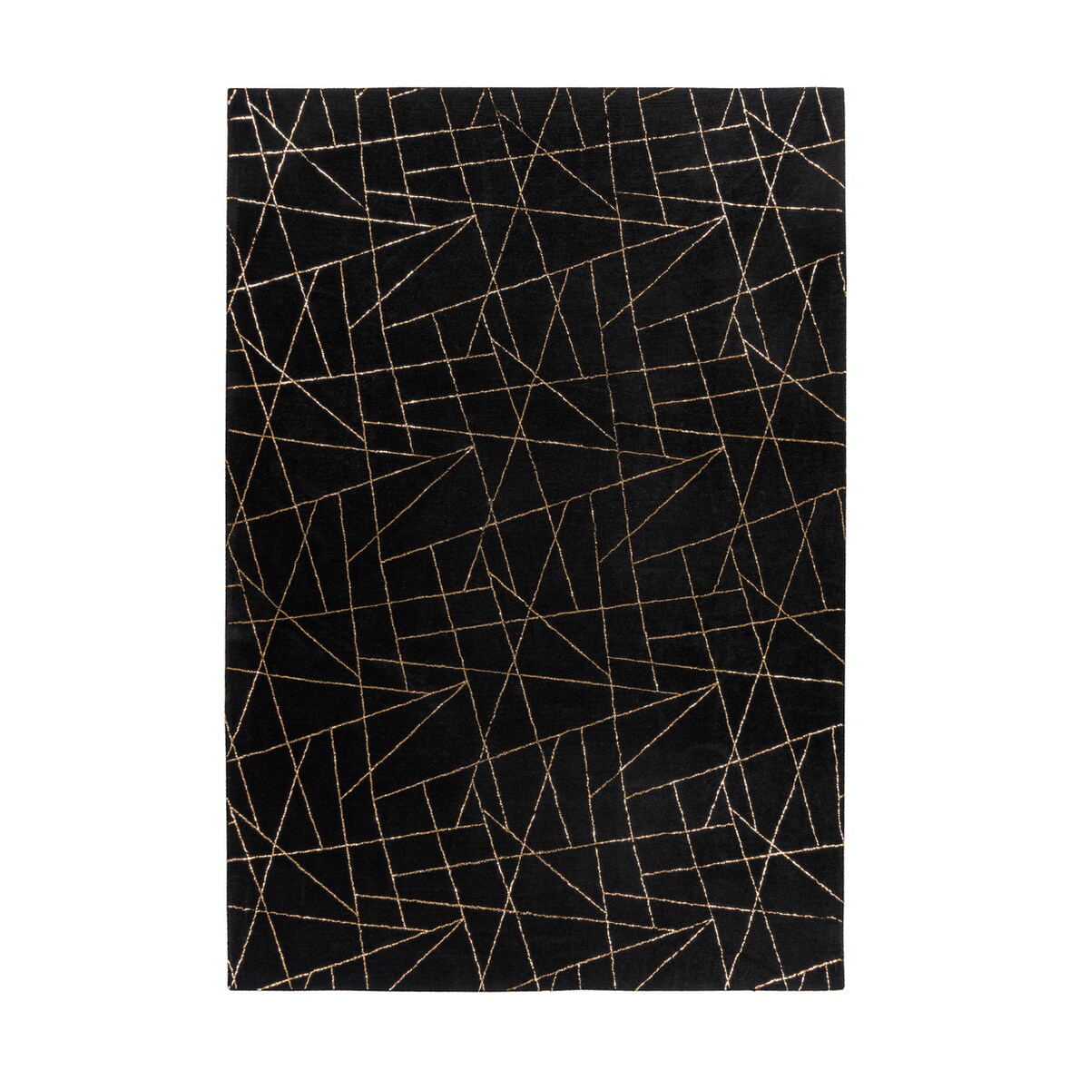 Cathee 100 Schwarz / Gold 160cm x 230cm
