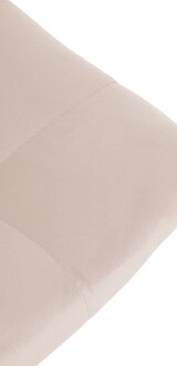 thumbnail of Décoshop26 - Moderner Barhocker x1 in cremefarbenem Samt mit Steppmuster und schwarzem Metallfuß in Trompetenform 10_0005666