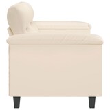 thumbnail of vidaXL 2-Sitzer-Sofa Beige 140 cm Mikrofasergewebe