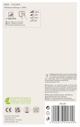 thumbnail of Paulmann Metallic Glow Standard 230 V Ampoules LED Zyl  180lm 4W 1800K gradable Laiton 29260