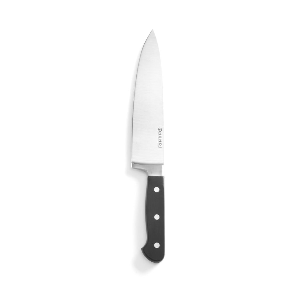 HENDI Koksmes, Kitchen Line, Zwart, (L)340mm
