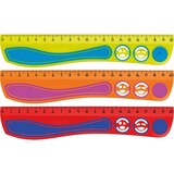 thumbnail of Règle plate Kidy Grip, 200 mm, en plastique