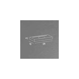 thumbnail of Applique a led FLOOR da parete Nera base di ricarica cellulare Perenz