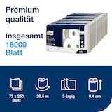 thumbnail of Tork Premium Toilettenpapier T4 3-lagig 110316 72 Rollen à 250 Blatt