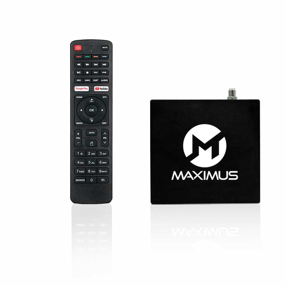 BEM Maximus 6.0 - TV Receiver WLAN Box mit Andriod 11.0 und neuer Bluetooth-Fernbedienung