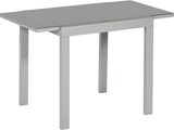 thumbnail of Merxx Carrara Set 3tlg., 2 Klappsessel, 1 Ausziehtisch 80 (120) x 90 cm, Aluminium/Textilbespannung, silber/taupe