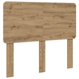 thumbnail of vidaXL Hoofdbord met hoofdeinde Artisan Eiken 135 cm Bewerkt hout
