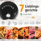thumbnail of GOURMETmaxx Heißluftfritteuse mit 2,3 l & 1000 Watt - inkl. Timer & 8 Funktionen